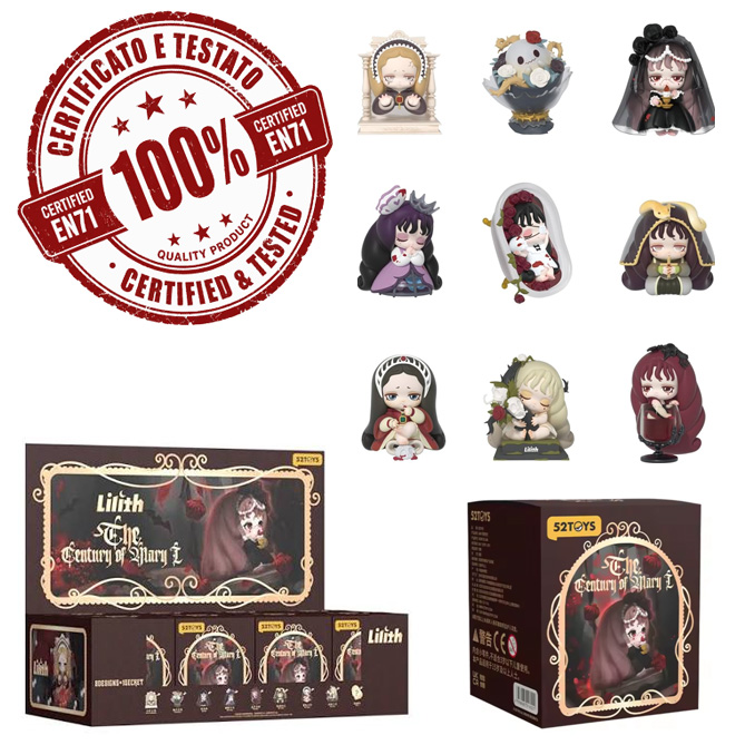 LILITH – THE CENTURY OF MARY 9,5cm Personaggini In Blind Box (xcm) In espo da 8pz 9ass…x8…x96